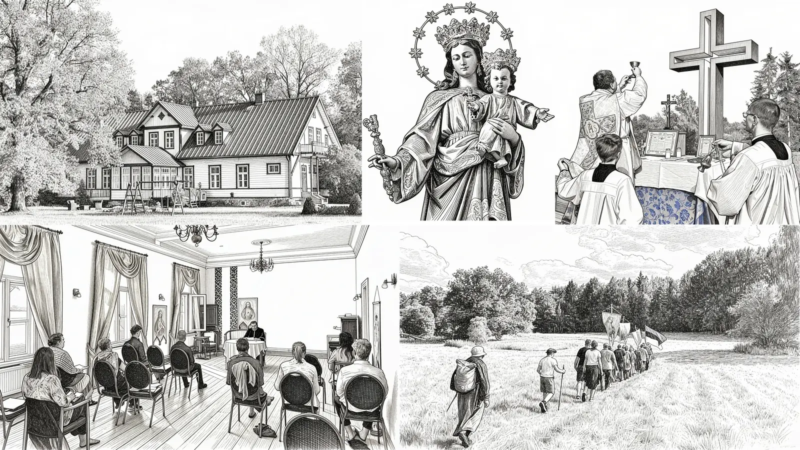 Traditional Catholic Summer in Estonia